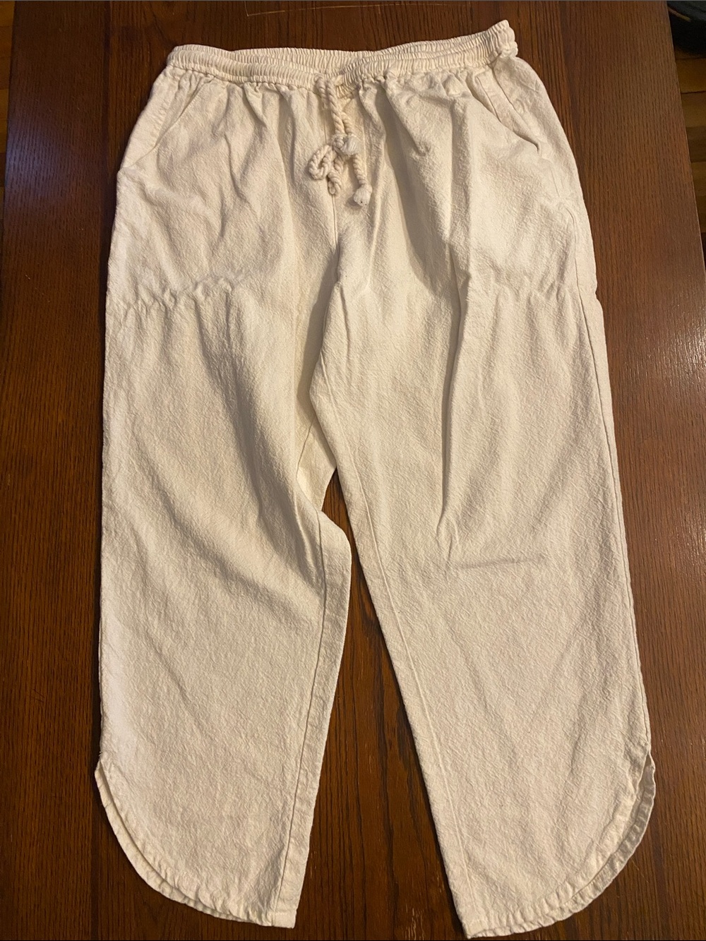 O'Neill Cream Drawstring Relaxed Jogger Pants